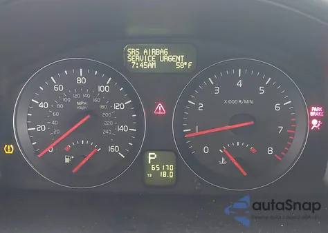 2009 Volvo S40 2.4I from USA, damaged, VIN YV1MS390592453395